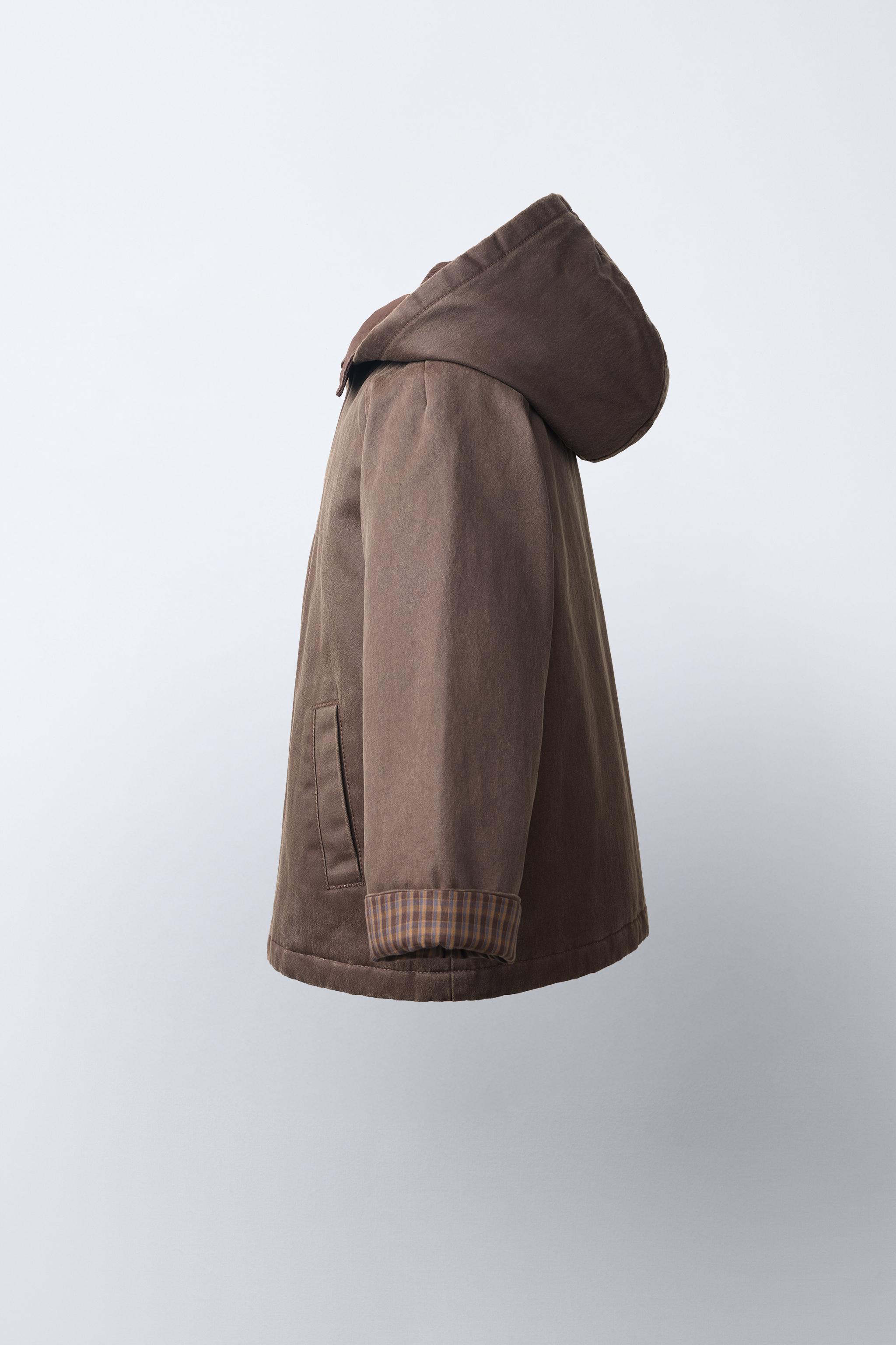WAXED HOODIE JACKET